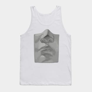 Painted face Tank Top